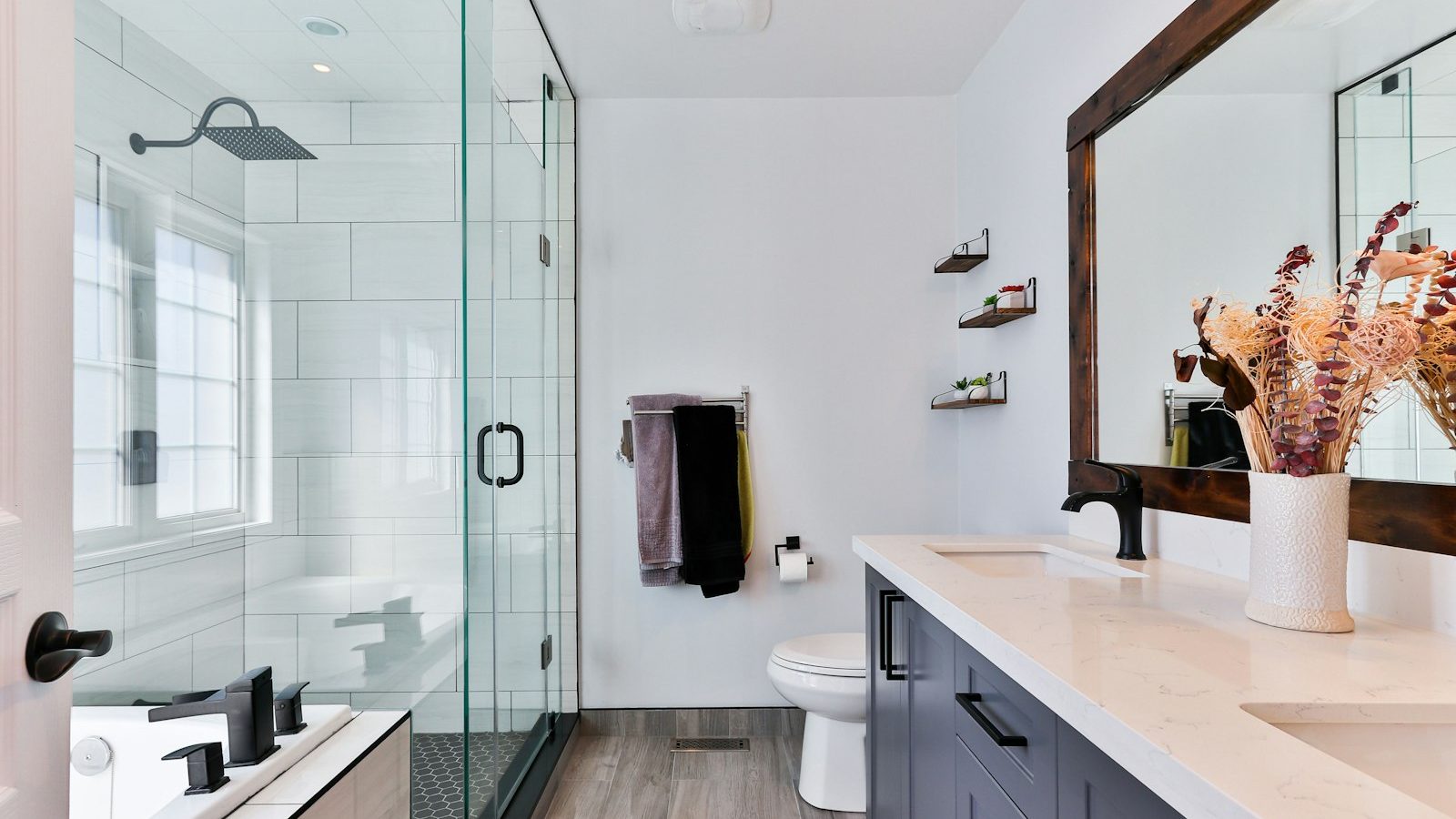 Renovated bathroom