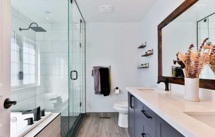 Renovated bathroom