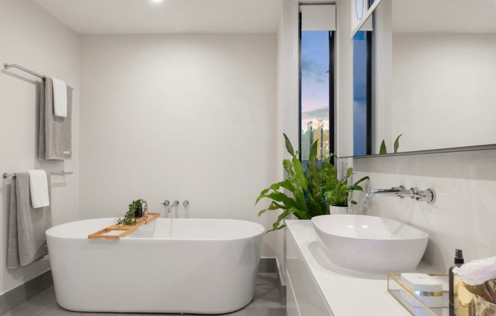 Renovated bathroom